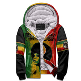 Angela Davis Rasta Freedom Sherpa Hoodie